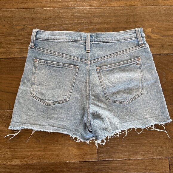 Madewell High-Rise Denim Shorts in Astell Wash - Picture 4 of 7